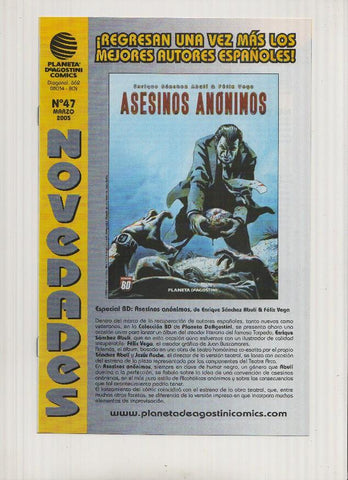 NOVEDADES PLANETA DE AGOSTINI, Numero 47: Marzo de 2005