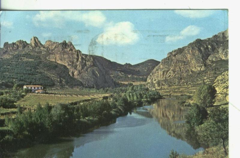 Postal: Logroño: Haro: Las conchas y rio Ebro