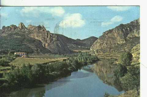 Postal: Logroño: Haro: Las conchas y rio Ebro