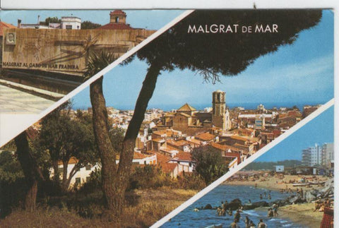 Postal 7406 : Vistas de Malgrat de Mar