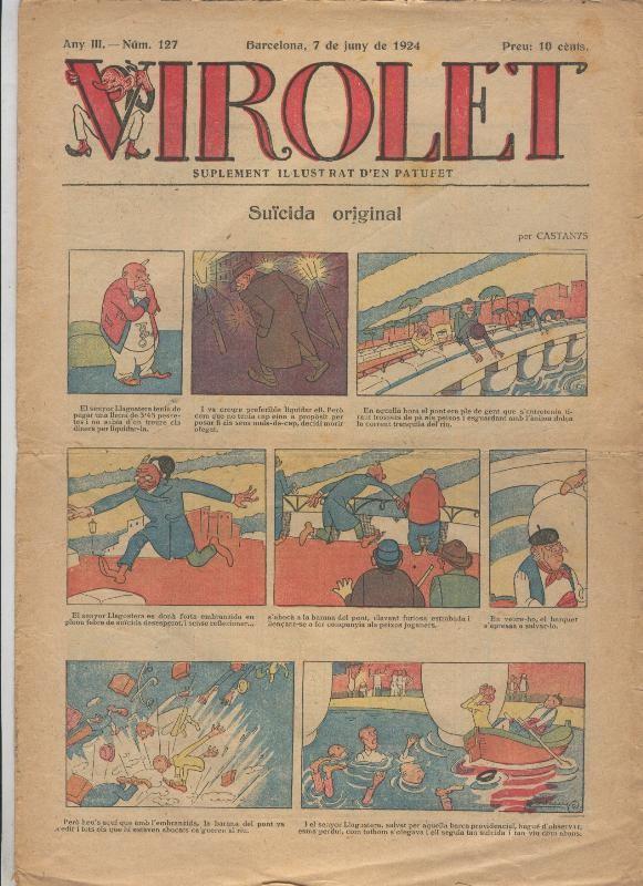 Virolet suplement illustrat d,en Patufet numero 127 del 07.07.1924