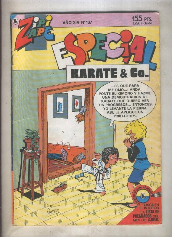 Zipi y Zape especial numero 167: Karate & Co (numerado 2 en trasera)