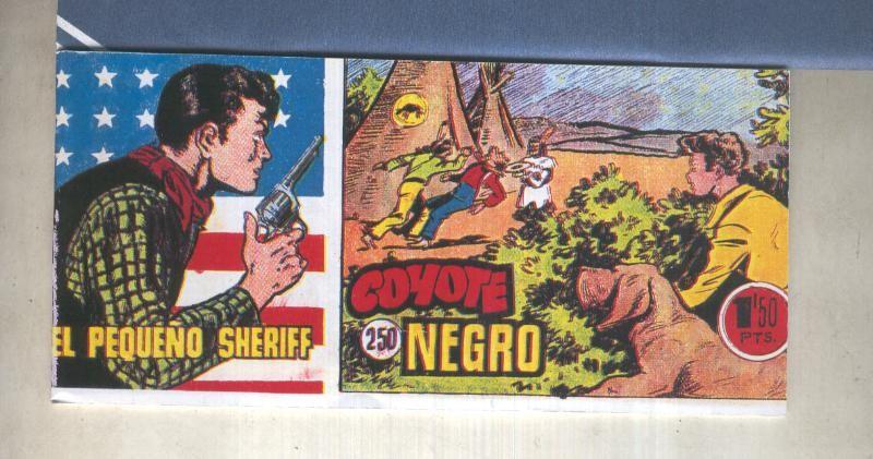 El Pequeño Sheriff facsimil numero 250: Coyote Negro