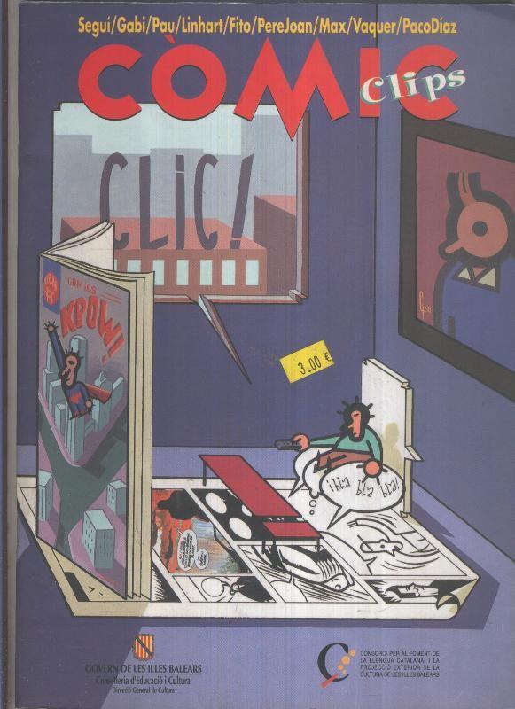 Comic Clips, revista comic subvencionada por el gobierno balear