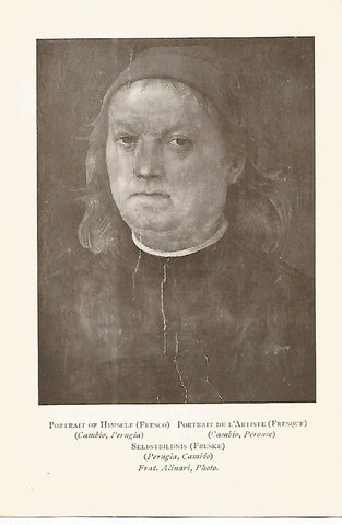 Lamina 189: PERUGINO. Autorretrato