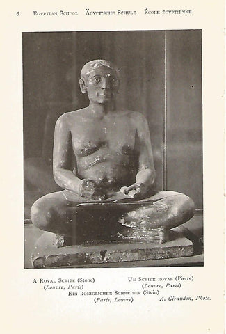 Lamina 898: EGIPTO. Escriba