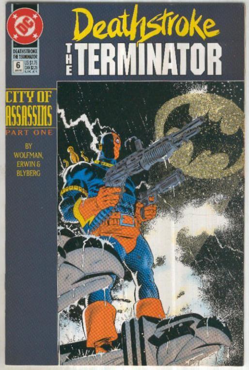 DEATHSTROKE: The Terminator, Vol.1 No.06: City of Assasins 1 (DC 1992)