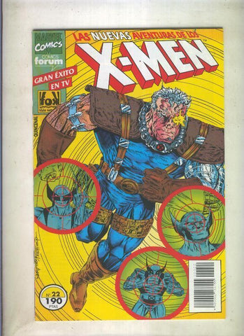 Las Nuevas Aventuras de los X Men volumen 1 numero 22