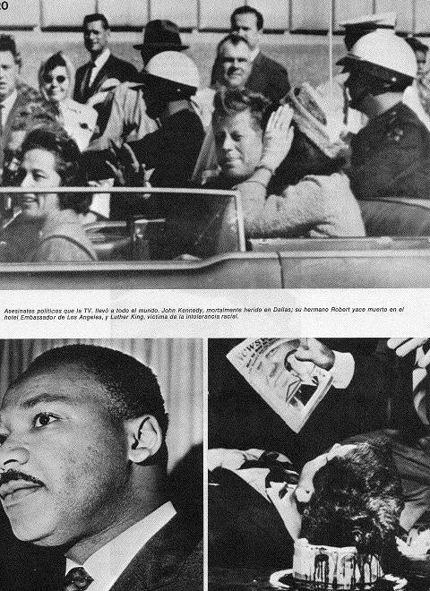 LAMINA 4822: Asesinatos J. KennedyR. Kennedy L. King