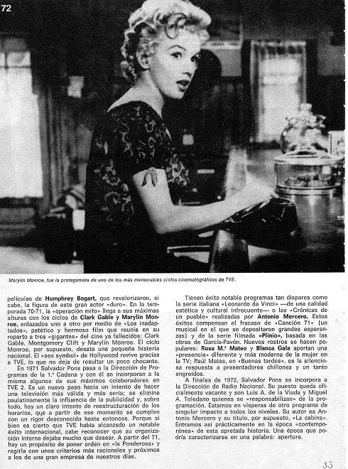 LAMINA 4848:  Marylin Monroe