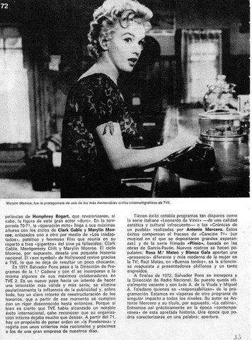 LAMINA 4848:  Marylin Monroe