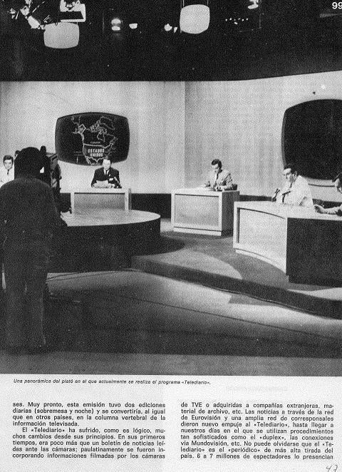 LAMINA 4862: Panoramica plato telediario