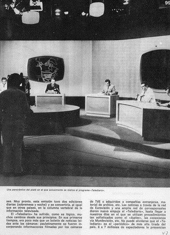 LAMINA 4862: Panoramica plato telediario