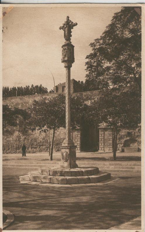 Postal 010177: Tarragona: Cruz y puerta de San Antonio