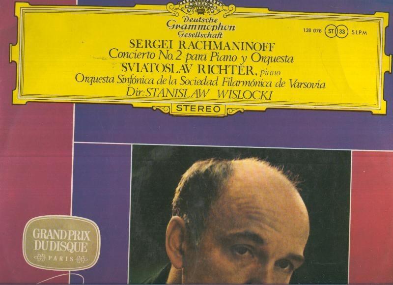 Disco Vinilo LP: Deutsche Grammophon - RACHMANINOFF y RITCHER