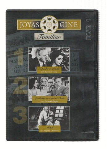 DVD-Cine: Joyas del Cine, Numero 01 (Familiar): El padre es abuelo, La ultima vez que vi Paris y Motin