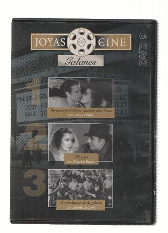 DVD-Cine: Joyas del Cine, Numero 09 (Galanes): Caravanas Belicas, Tu y Yo y Los Peligros de la Gloria