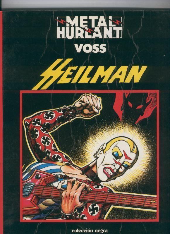Coleccion Negra numero 01: Heilman (cubierta con plastificado defectuoso y con arruga)