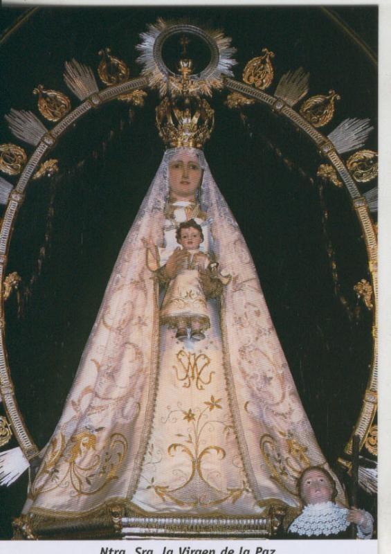 Postal 009918: Virgen Ntra Sra de la Paz, iglesia de San Andres Apostol en Toledo