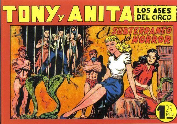 Tony y Anita facsimil numero 079: El subterraneo del horror