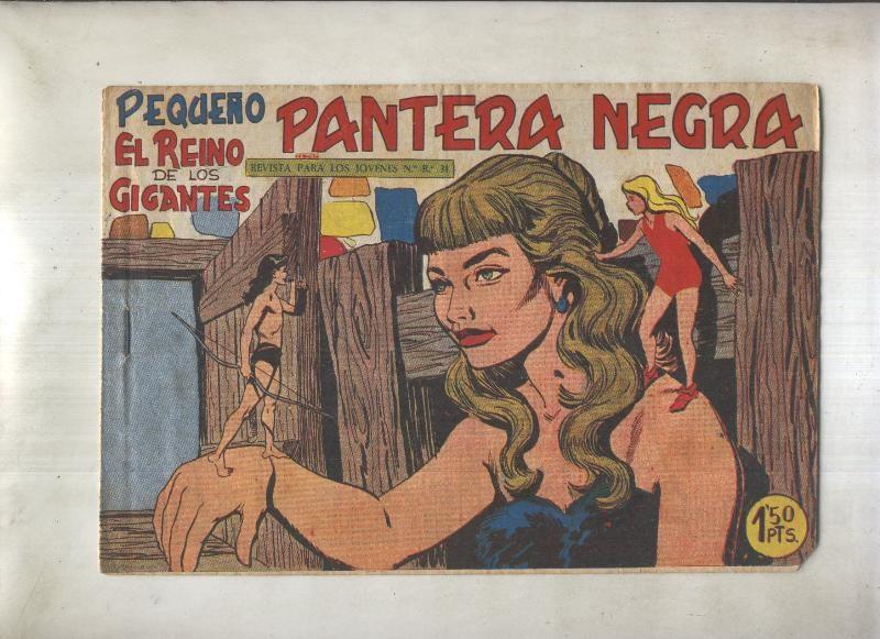 Pequeño Pantera Negra numero 151: El reino de los gigantes