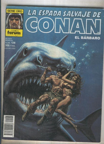 La espada de conan el barbaro numero 128
