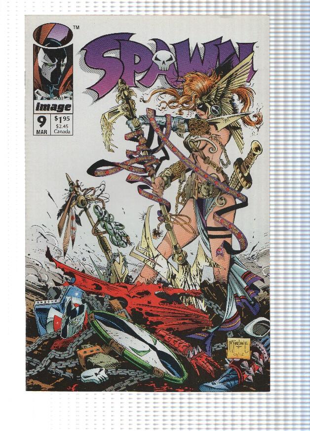 SPAWN, Volume 01, Numero 09: ANGELA - First Apparition (Image)
