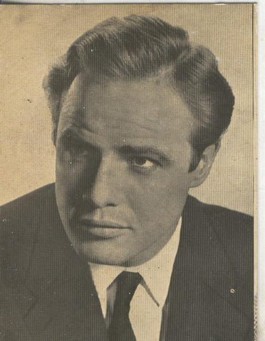 Postal Foto 0012 : Revista Florita numerada 11: Marlon Brando