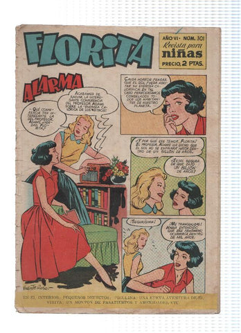 Florita numero 301: Alarma