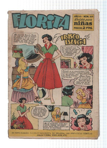 Florita numero 309: El frasco de esencia
