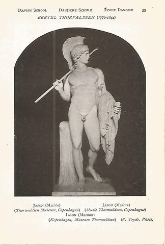 Lamina 586: BERTEL THORVALDSEN. Jason