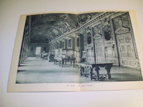 LAMINA 1761: LOUVRE. Sala de Apolo