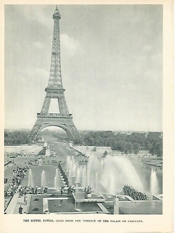 LAMINA 1791: PARIS. La Torre Eiffel