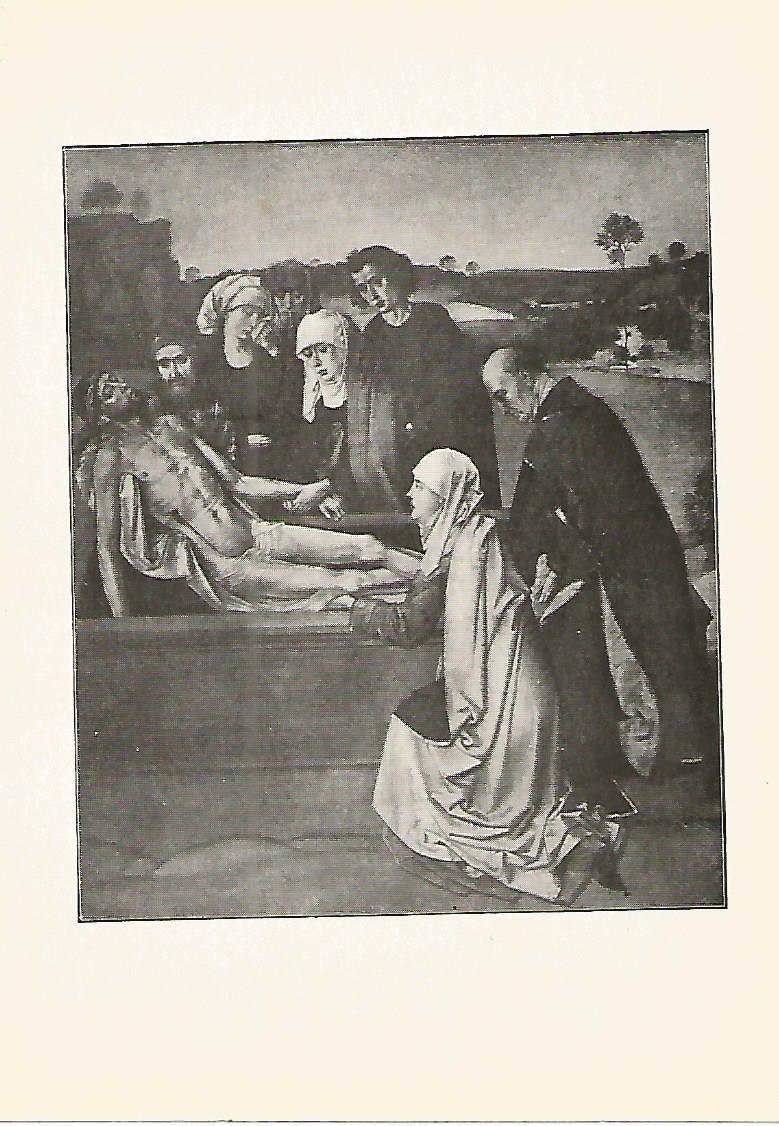 Lamina 884: WEYMEN. Entierro de Cristo