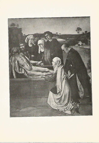 Lamina 884: WEYMEN. Entierro de Cristo
