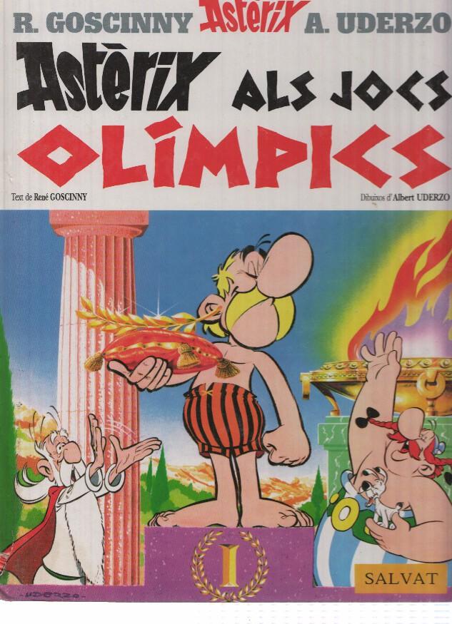 Asterix Salvat, Numero 12: ASTERIX ALS JOCS OLIMPICS (1a Edicion, SALVAT, 1999)
