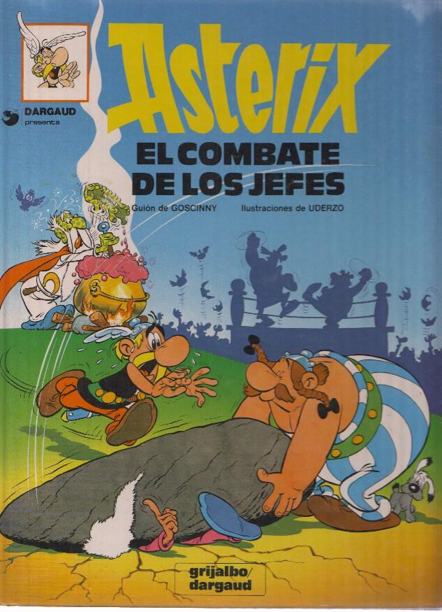 Asterix Dargaud, Numero 10: ASTERIX Y EL COMBATE DE LOS JEFES (1a Edicion, DARGAUD, 1981)
