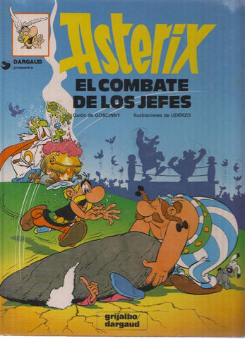 Asterix Dargaud, Numero 10: ASTERIX Y EL COMBATE DE LOS JEFES (1a Edicion, DARGAUD, 1981)