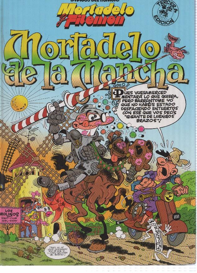 Magos del Humor, Numero 103: MORTADELO Y FILEMON - MORTADELO DE LA MANCHA (3a Edicion Ediciones B, 2005)