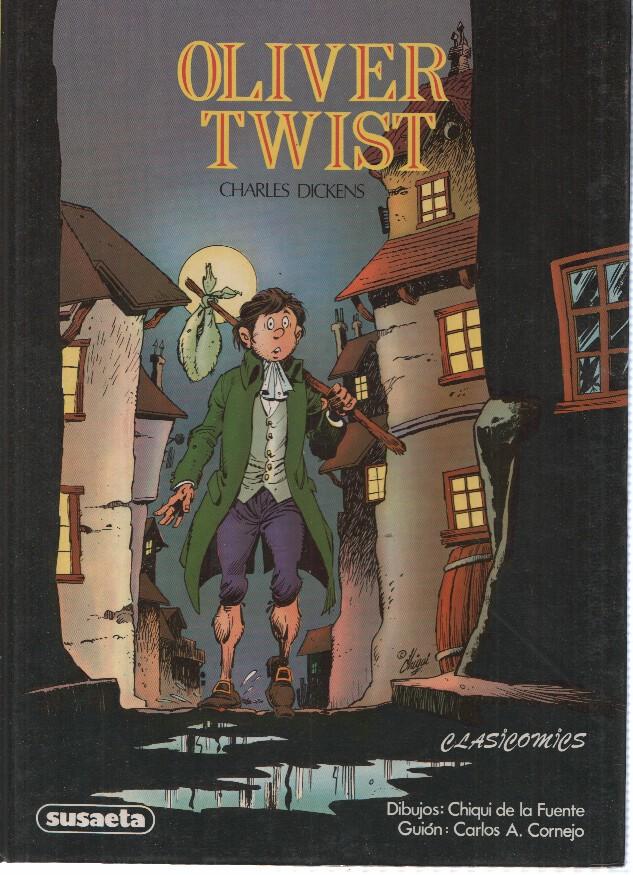 Clasicomics Susaeta: OLIVER TWIST, Charles Dickens (Chiqui de la Fuente)