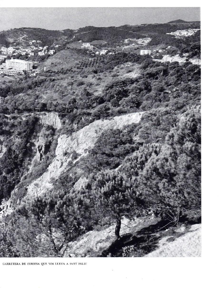 LAMINA 5665: Tossa y su costa desde la carretera a Sant Feliu