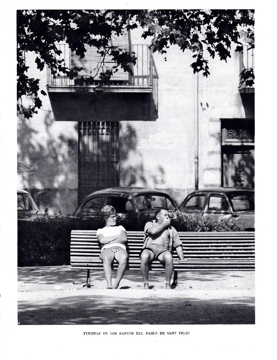 LAMINA 5675: Turistas paseo Sant Feliu