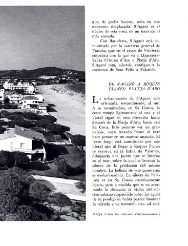 LAMINA 5687: Platja d Aro ha crecido vertiginosamente