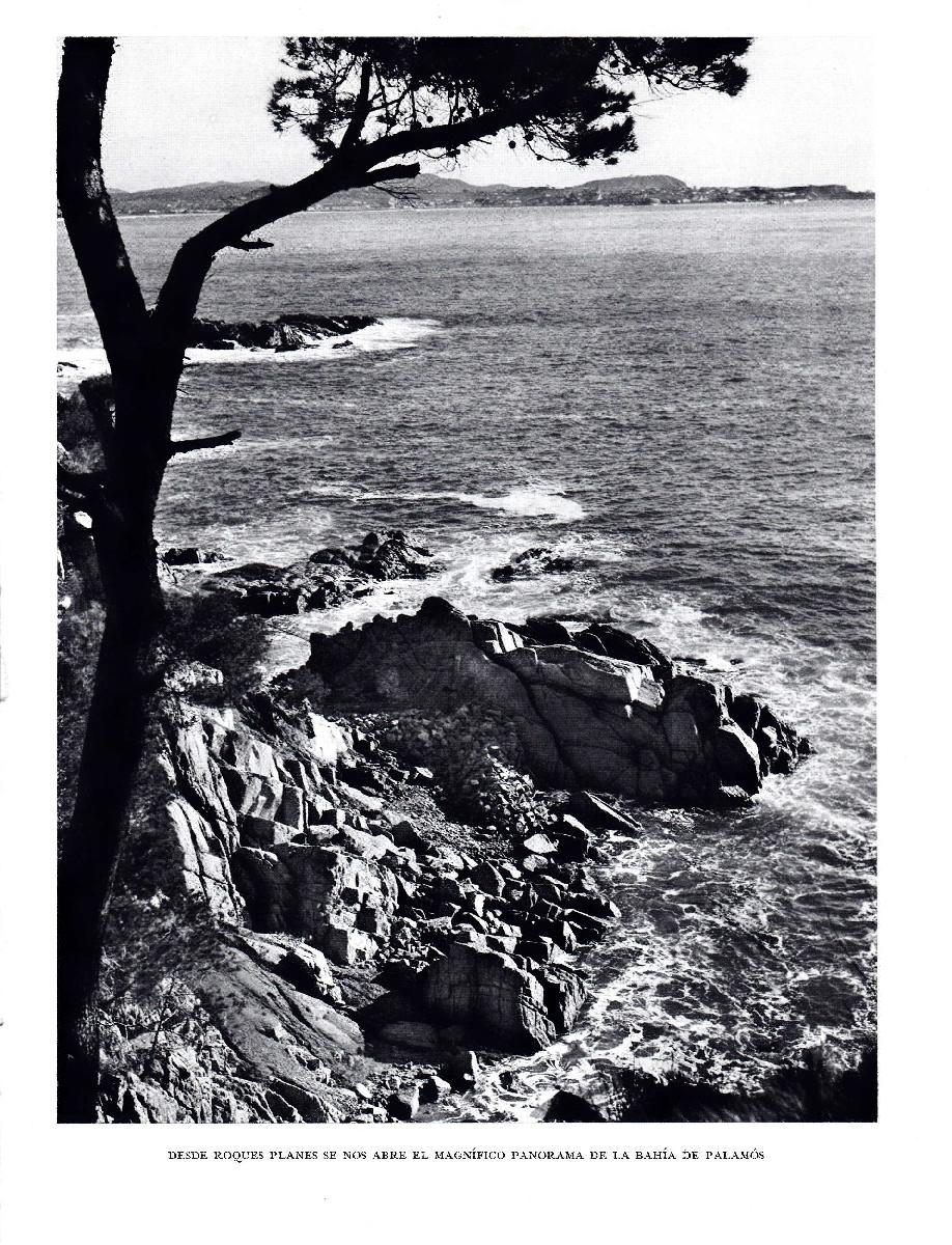 LAMINA 5692: Bahia de Palamos desde Roques Planes