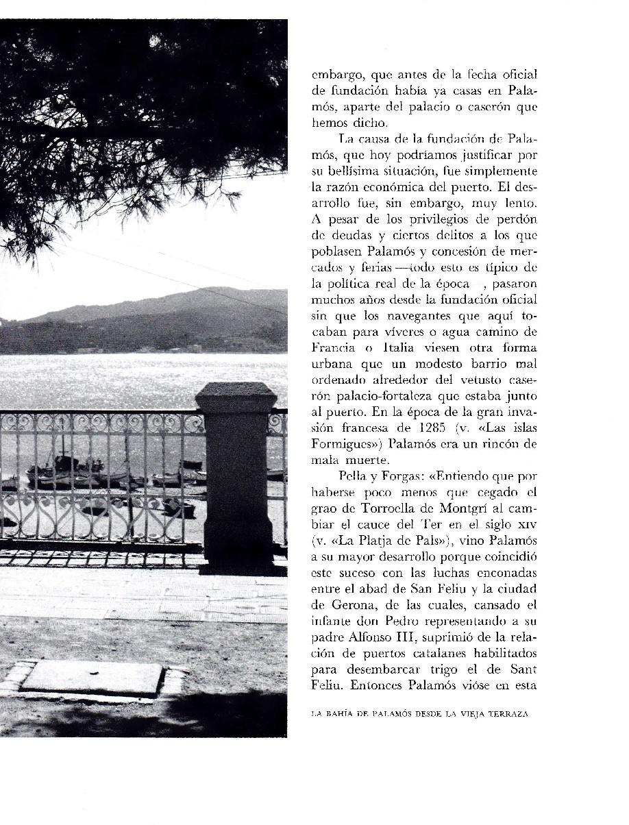 LAMINA 5699: Bahia de Palamos desde la vieja terraza