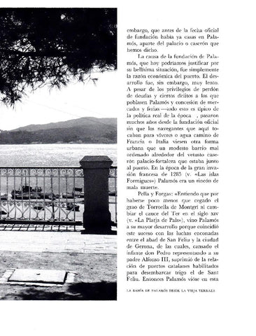 LAMINA 5699: Bahia de Palamos desde la vieja terraza