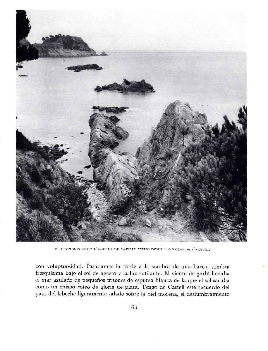 LAMINA 5706:  Promontorio y L Agulla de Castell desde Las Rocas de l Alger