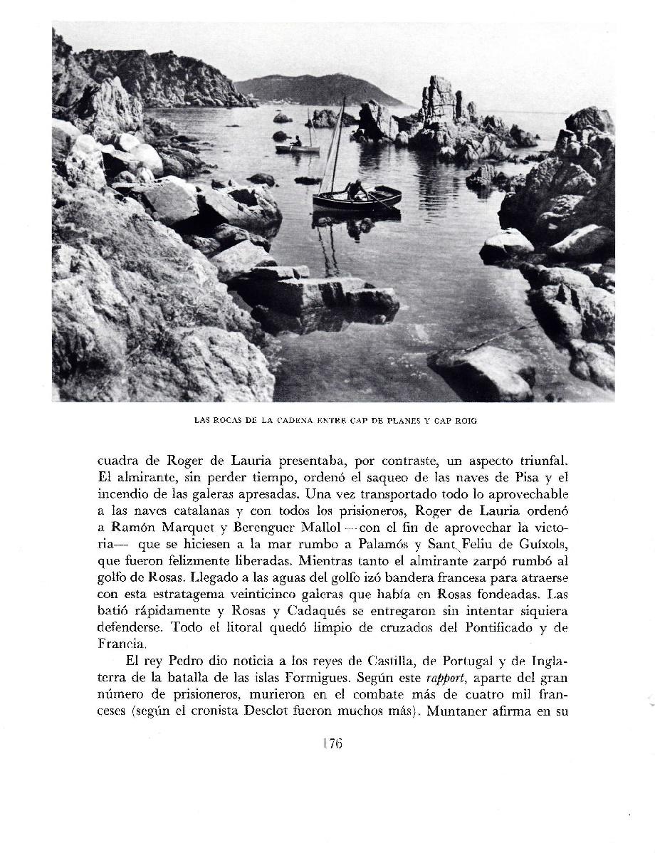 LAMINA 5711: Rocas de la Cadena entre Cap de Planes y Cap Roig