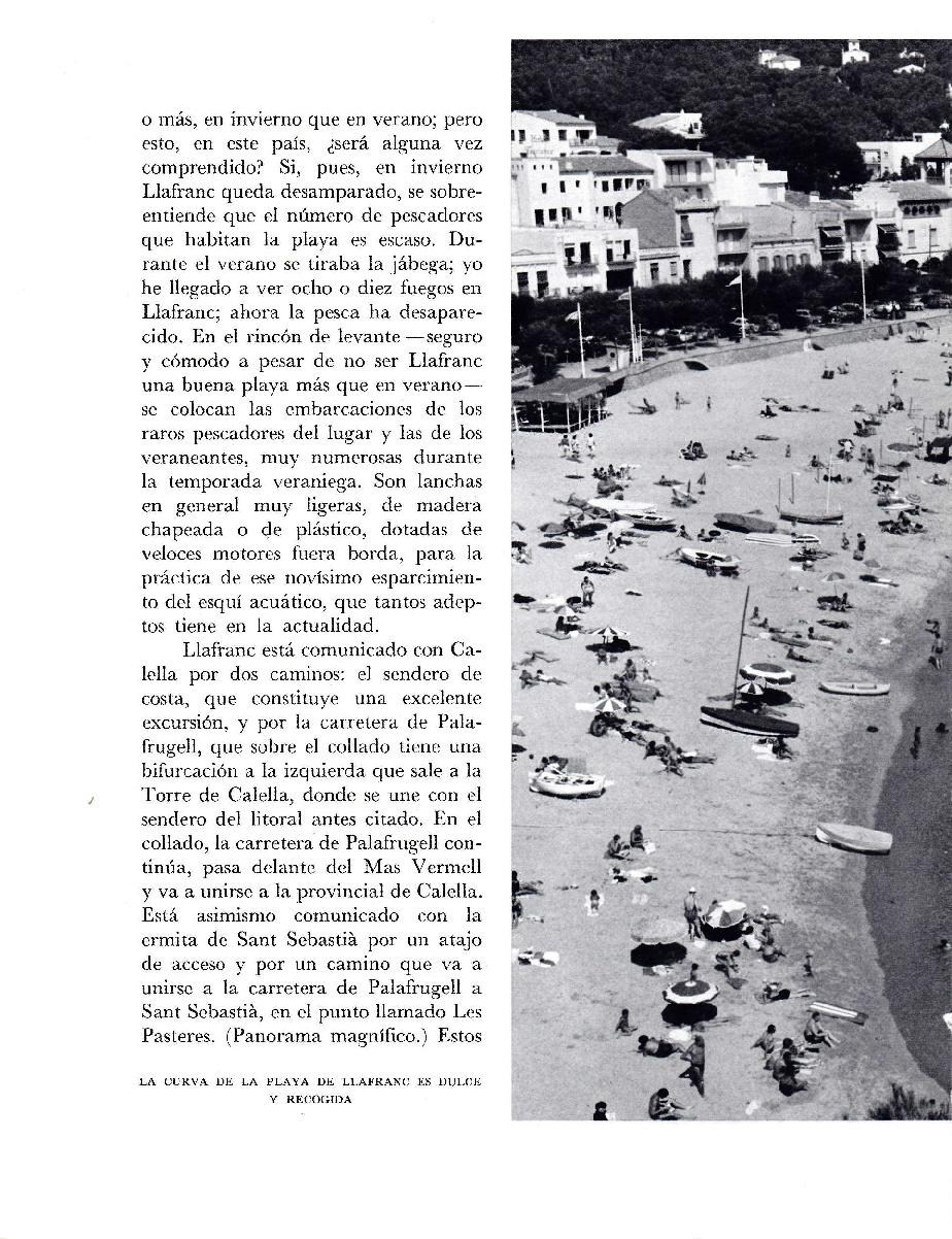 LAMINA 5729: Playa de Llafranc