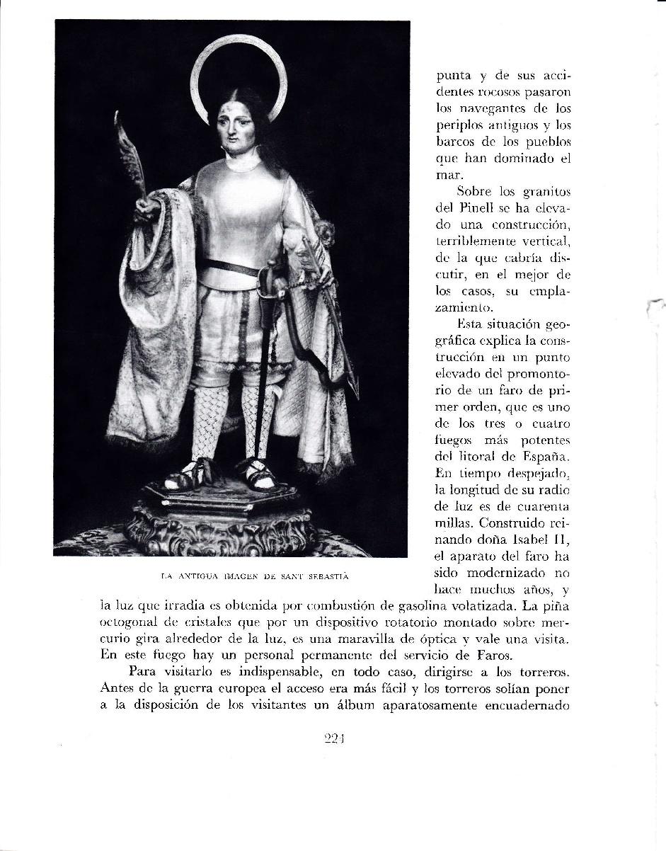 LAMINA 5732: Imagen Sant Sebastia